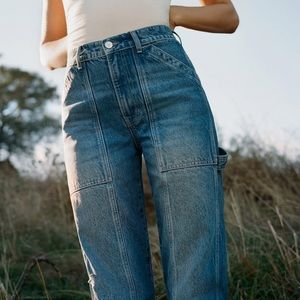 NWOT - Reformation Kealy Carpenter High Rise Relaxed Jeans